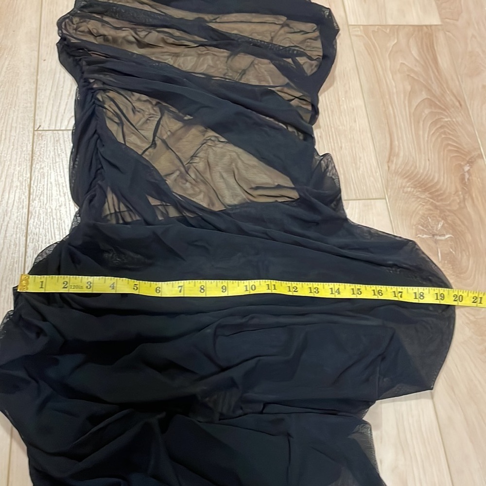 Norma Kamali Black One Shoulder Dress - Picture 14 of 15